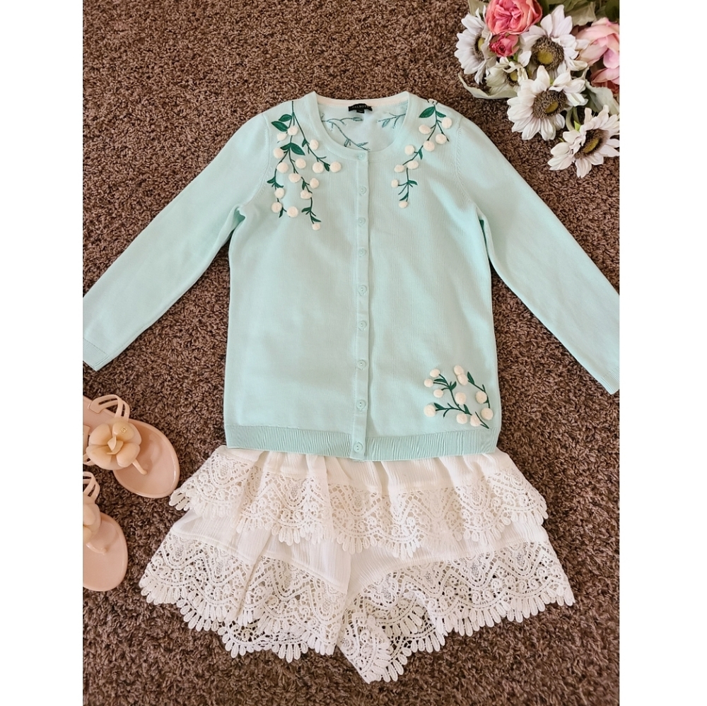 Floral cardigan